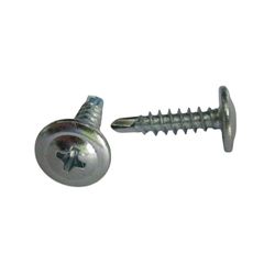 Parafuso 4,8x19mm Cabeça Flangeada Phillips Rosca Inteira Zincado Branco Cromado 200 Peças