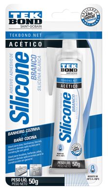 Silicone Actico 50g Blister Branco