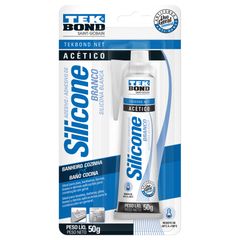 Silicone Acético 50g Blister Branco