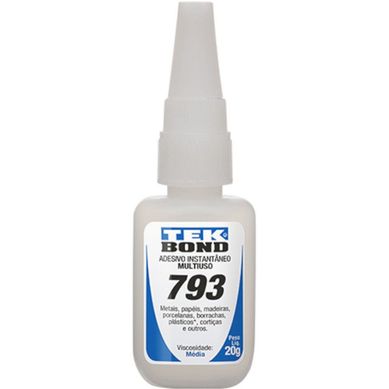 Adesivo Instantneo 793 20g Blister Incolor