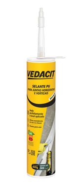 Selante pu para JuntasHorizontais e VerticaisBranco400g Vedacit