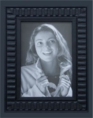 Porta Retrato Sevilha 10x15cm Preto