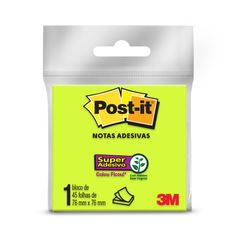 Bloco Adesivo Post-It 76x76cm com 45 Folhas Verde