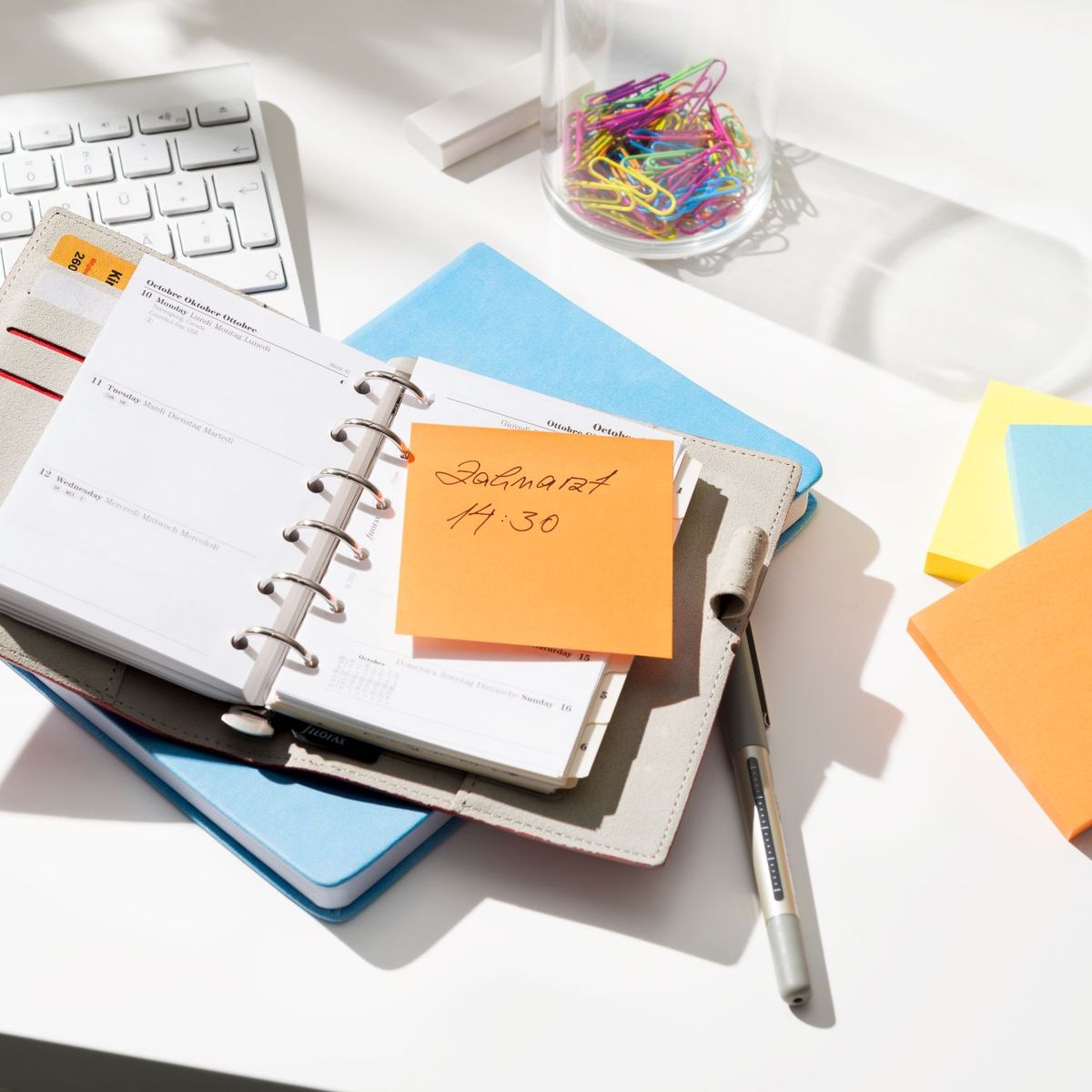 Bloco Adesivo Post-It 76x76cm com 45 Folhas Azul, marca 3m - Foto 2