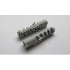 Bucha 10mm 250 Peças Cinza