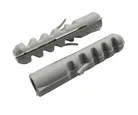 Bucha 12mm 250 Peças Cinza