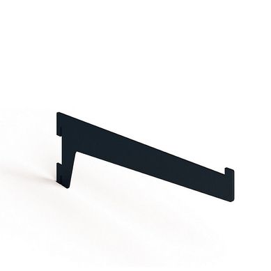 Suporte de Engate Simples 20cm Preto Ducasse