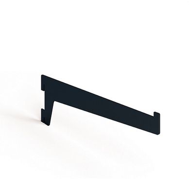 Suporte de Engate Simples 25cm Preto Ducasse