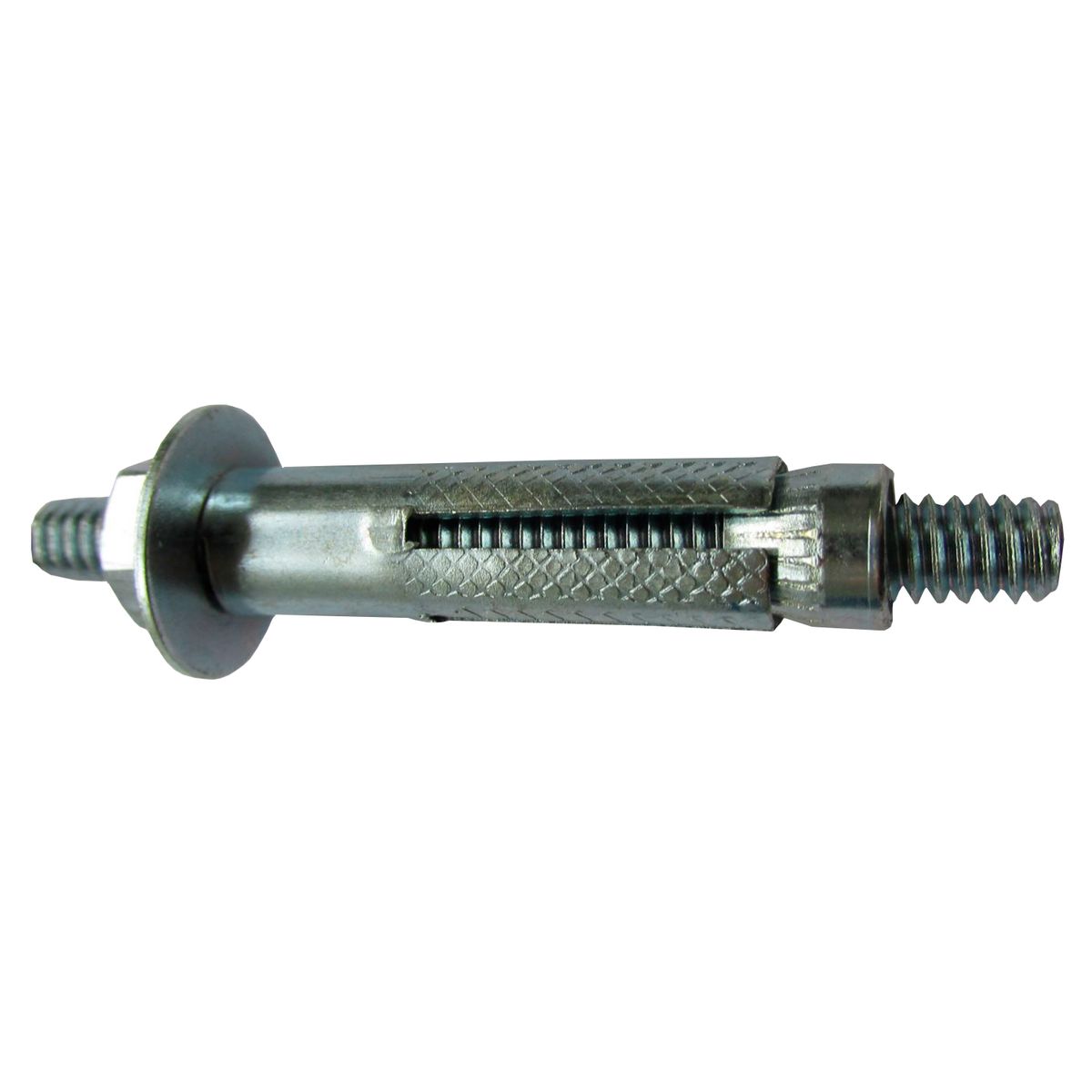 Chumbador CBA com Prisioneiro 10 Peças 1/4" 90mm Cromado, marca Foxmix - Foto Principal