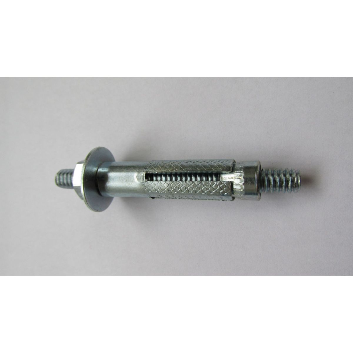 Chumbador CBA com Prisioneiro 10 Peças 3/8" 110mm Cromado, marca Foxmix - Foto Principal