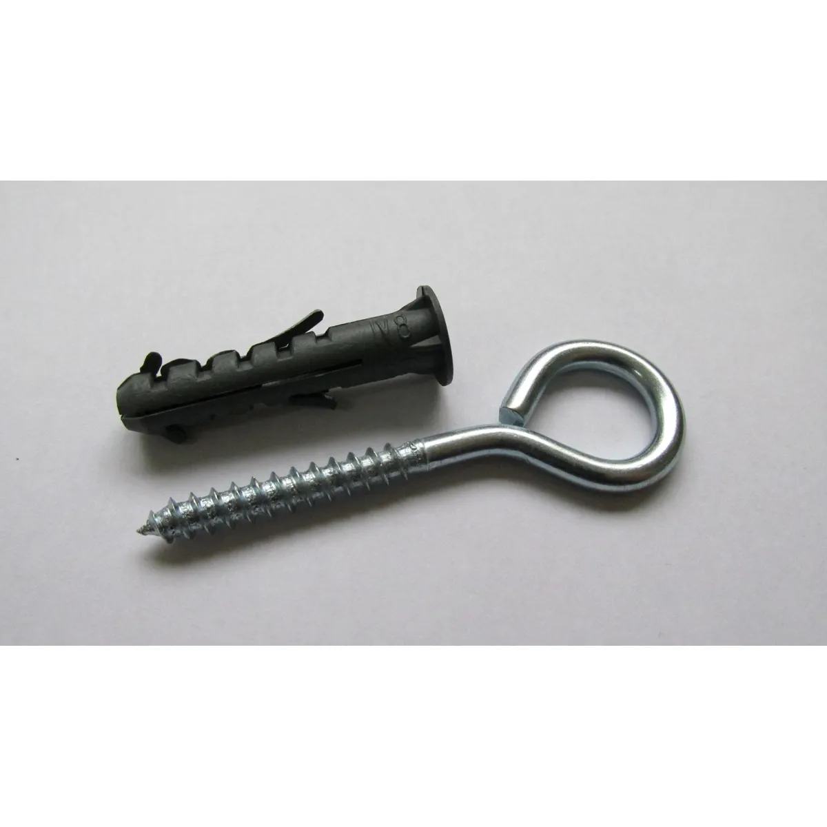 Bucha de Nylon com Pitão de Zinco 7,5x85mm 12mm com 15 Peças Cinza Foxmix, marca Foxmix - Foto Principal