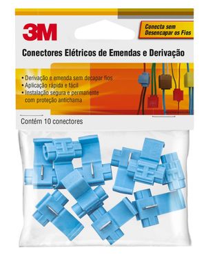 Conector Emenda 15A Para Cabo/Fio 0,75-1,5Mm2