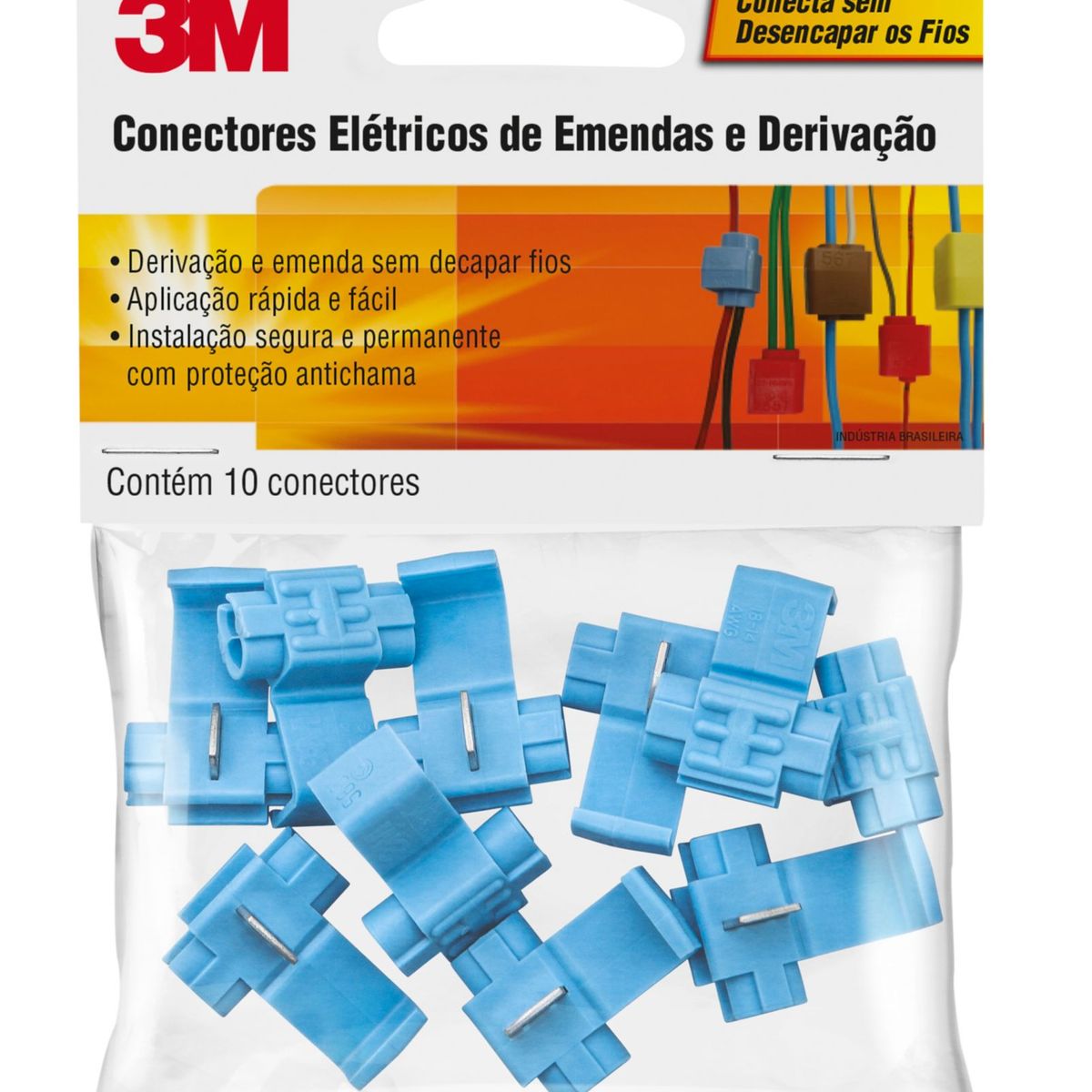 Conector Emenda Derivação Idc 560 Encapsulado 10 Unidades 3M, marca 3m - Foto Principal