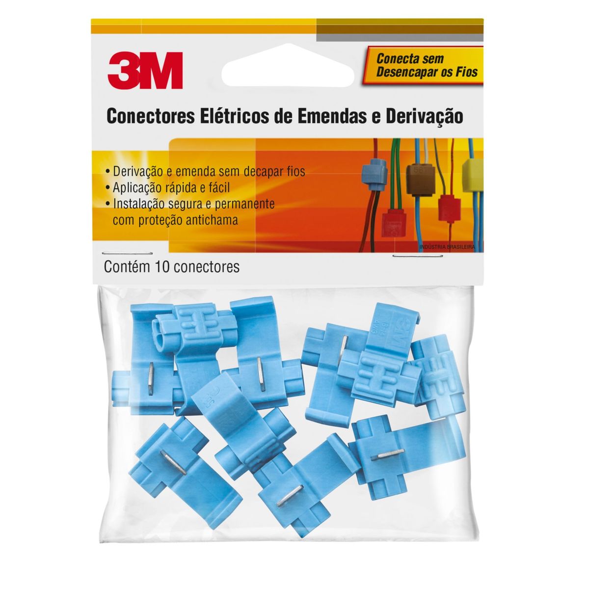 Conector Emenda Derivação Idc 560 Encapsulado 10 Unidades 3M, marca 3m - Foto Principal