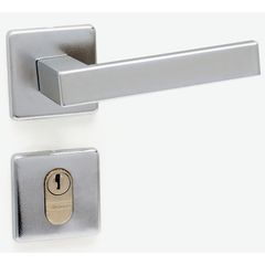 Fechadura 1700 Externa Retrátil Quadrada 1701 Cromado