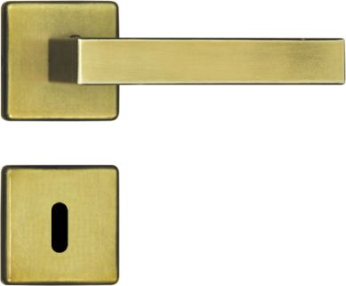 Fechadura Interna 1700 Retrtil Quadrada 1710 Oxidado