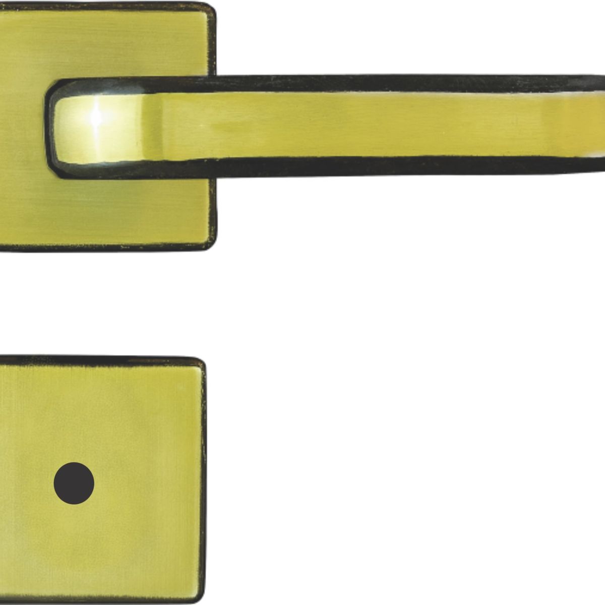 Fechadura 1720 40mm Bronze Oxidado, marca Silvana - Foto Principal