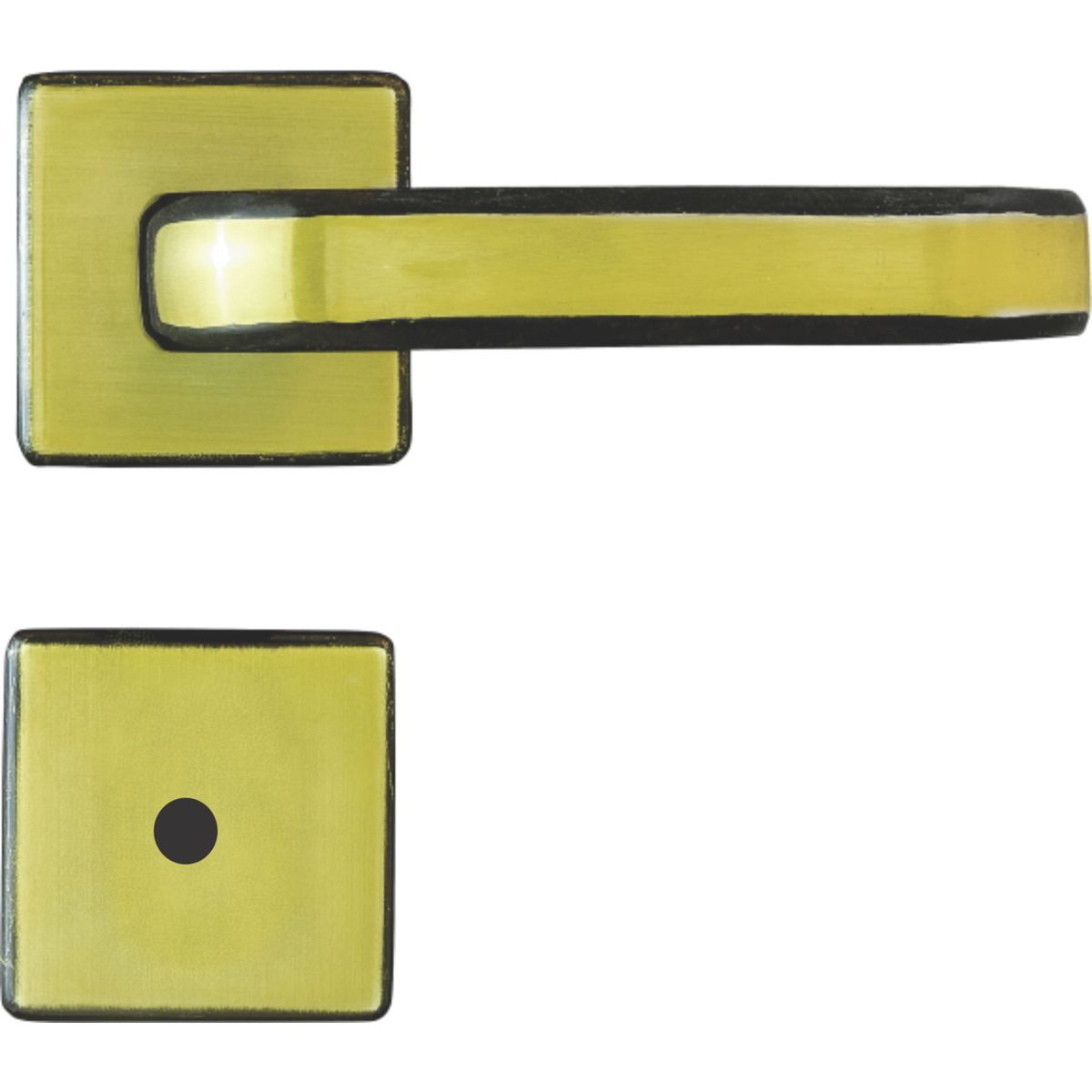 Fechadura 1720 40mm Bronze Oxidado, marca Silvana - Foto Principal
