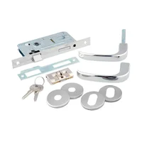 Fechadura Externa Onix 1400 Silvana Assa Abloy Roseta Cromado