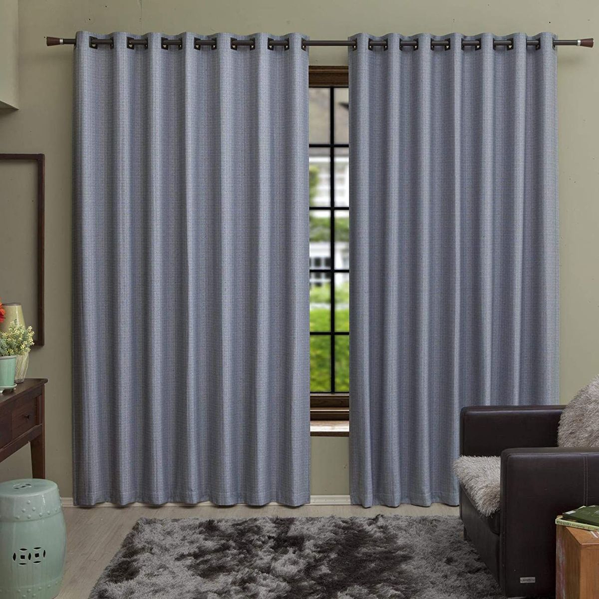 Cortina 180x280cm Rustica Jacy Cru Branyl, marca Branyl - Foto 2