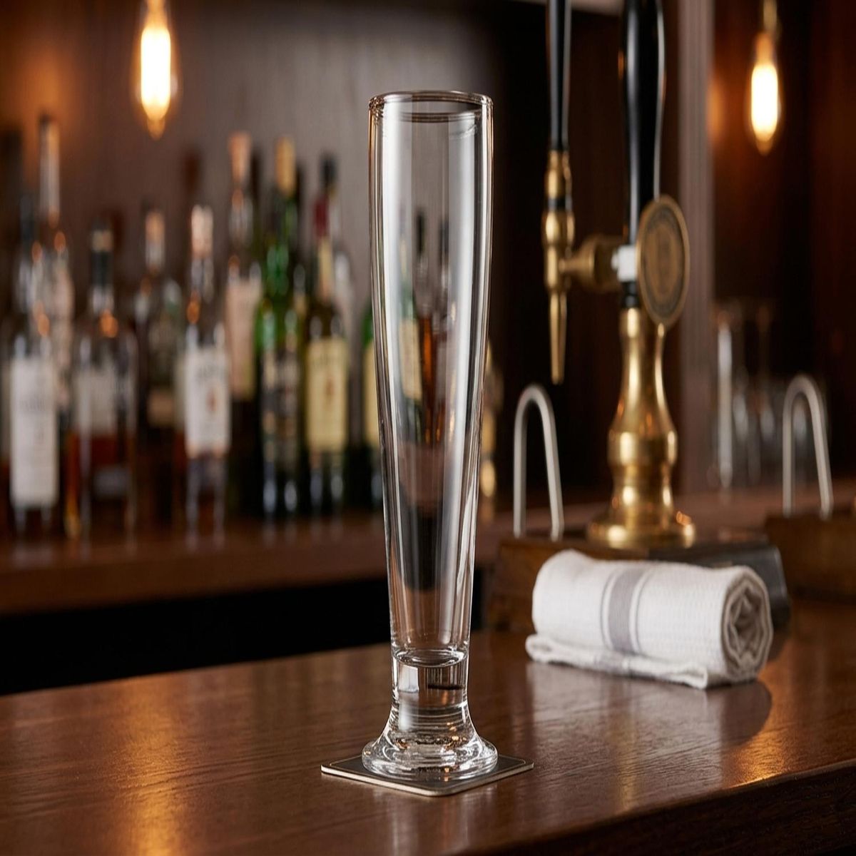 Copo para Cerveja 300ml Tulipa Transparente, marca Nadir - Foto 2