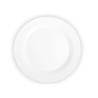Prato Menu Opaline 31cm Branco
