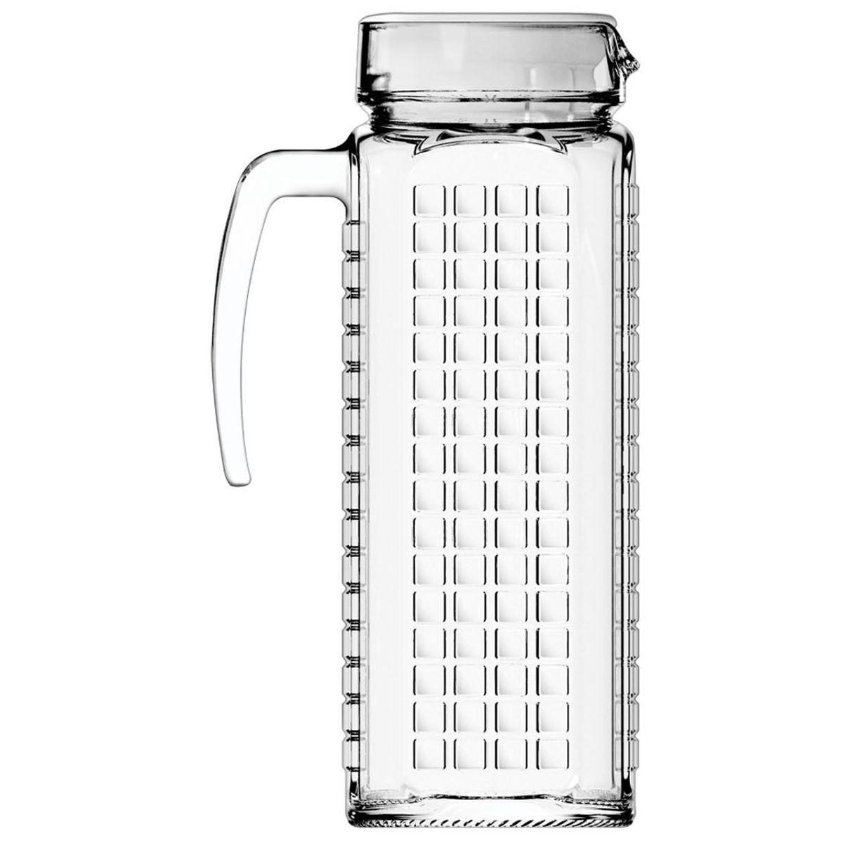 Jarra Ladrilho 1,2L Transparente, marca Nadir - Foto 2