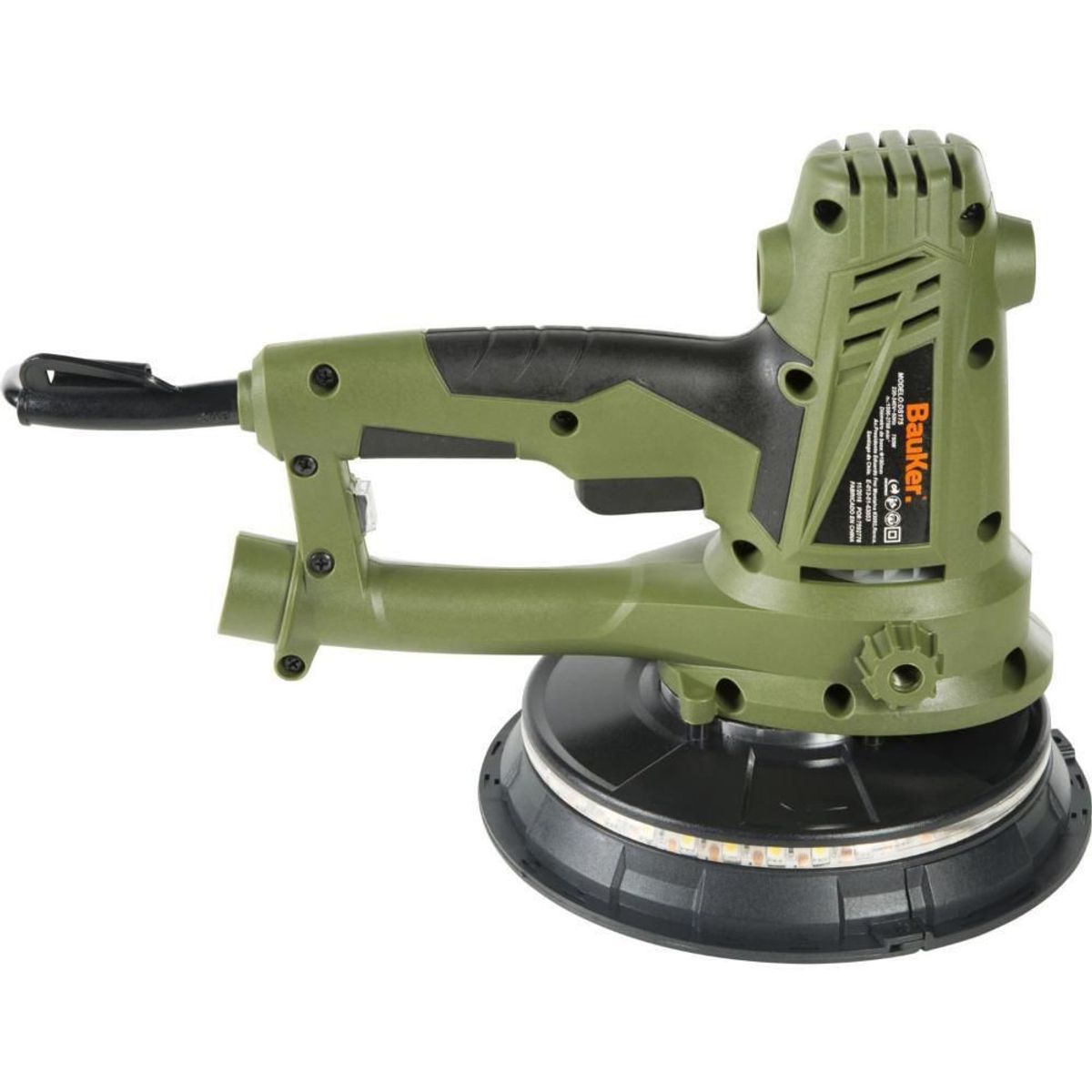 Lixadeira de Parede sem Extensor 127V Verde e Preto Bauker, marca Bauker - Foto Principal