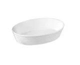 Travessa Oval 25cm Table Branco