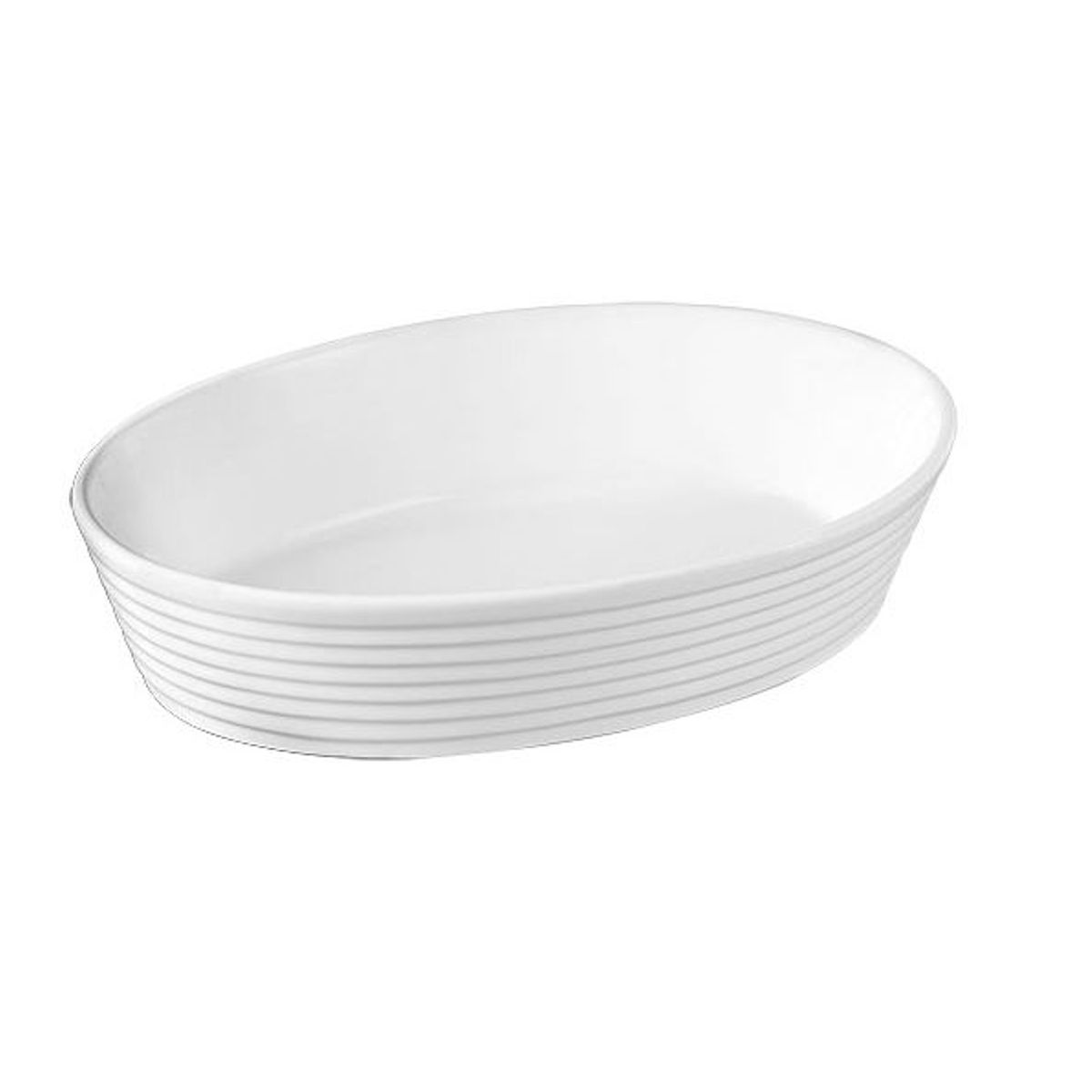 Travessa Oval 25cm Table Branco, marca Full Fit - Foto Principal