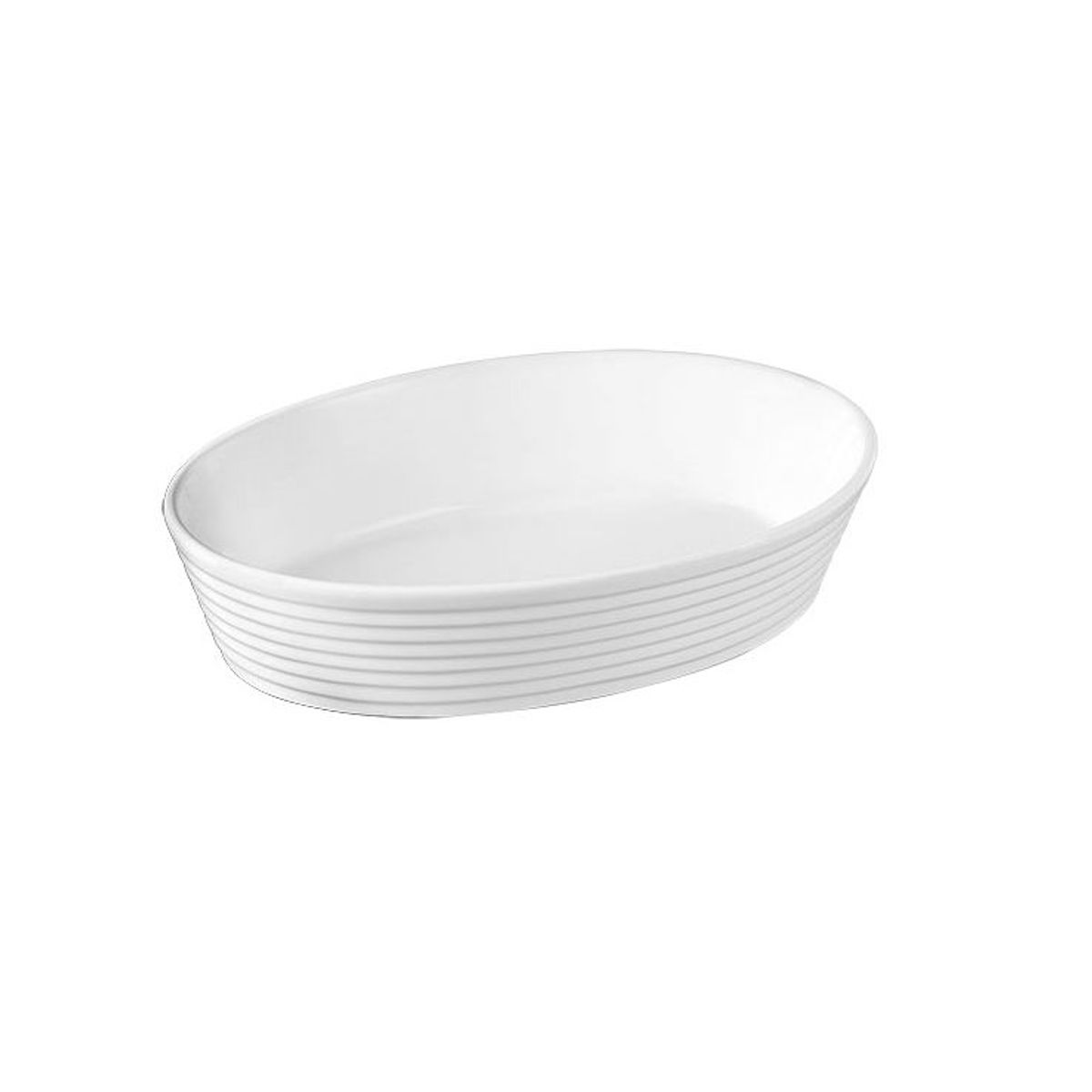 Travessa Oval 25cm Table Branco, marca Full Fit - Foto Principal