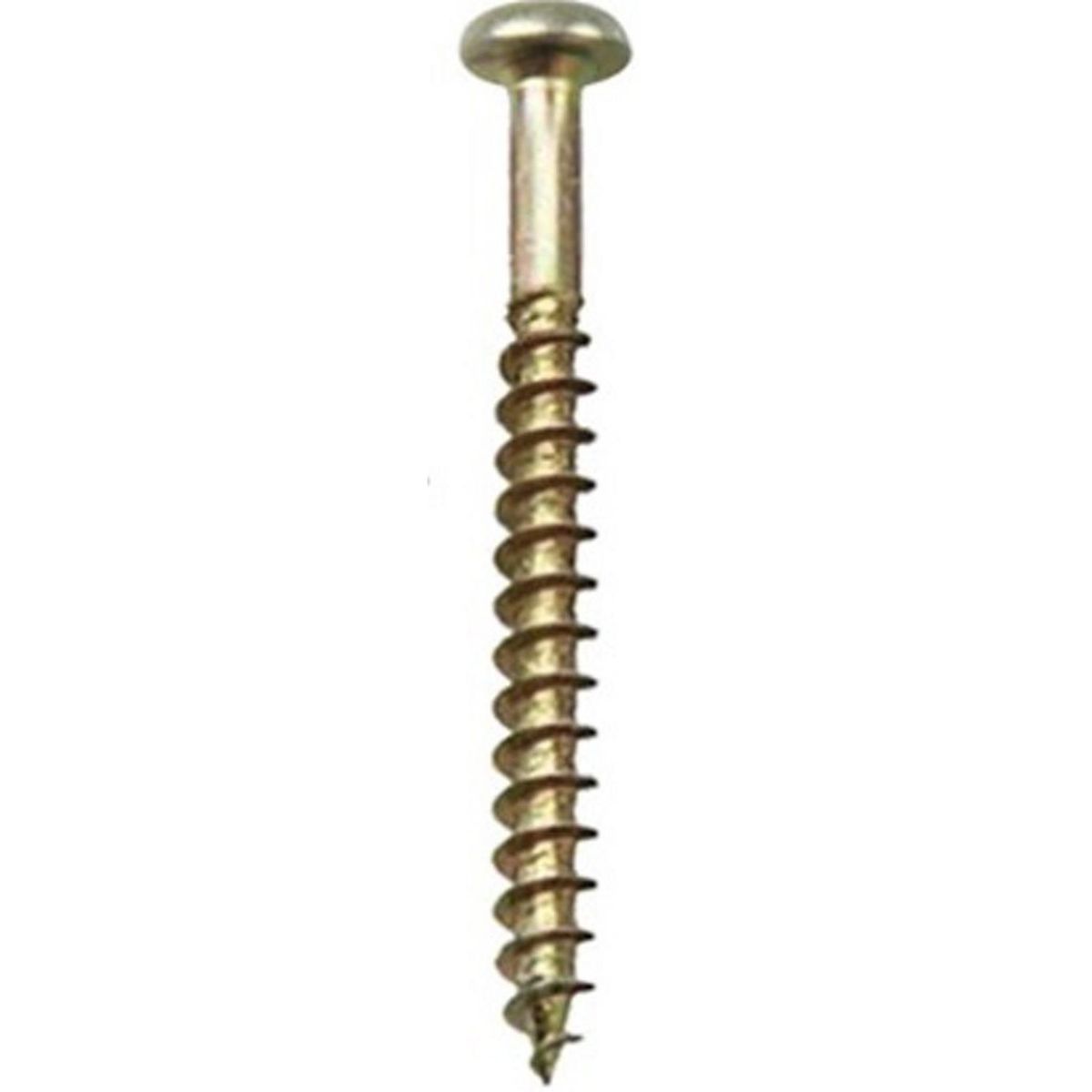 Parafuso para Aglomerado 5x60mm Cabeça Panela Phillips Aço Dourado 200 Peças, marca Foxmix - Foto Principal