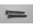 Parafuso 1/4x2.1/2" Cabeça Sextavada Rosca Soberba Aço Cromado 200 Peças