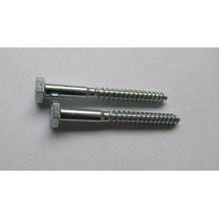 Parafuso 1/4x2.3/8" Cabeça Sextavada Rosca Soberba Aço Cromado 200 Peças