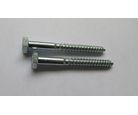 Parafuso 1/4x2.3/4" Cabeça Sextavada Rosca Soberba Aço Cromado 200 Peças