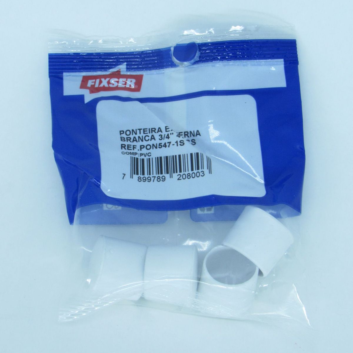 Ponteira Externa 3/4" 4 Peças Branco, marca Foxmix - Foto 2