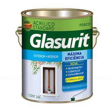 Tinta Fosco Exterior e Interior Mxima Eficincia 3,6L Branco