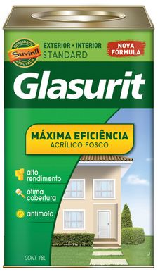 Tinta Fosco Exterior e Interior Mxima Eficincia Standard 18L Branco