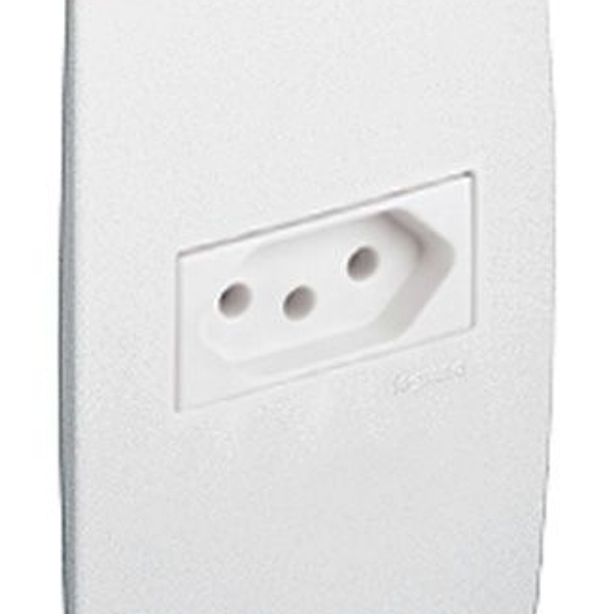 Conjunto Tomada 4X2 10A Pialplus Branco, marca Legrand - Foto Principal