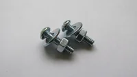 Parafuso 3/16x1.1/2" Máquina Ferro Cromado 4 Peças
