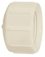 Cap Roscável Água Fria Branco 1"