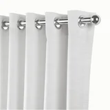 Cortina Voil Leda com Oxford 280x180cm Branco