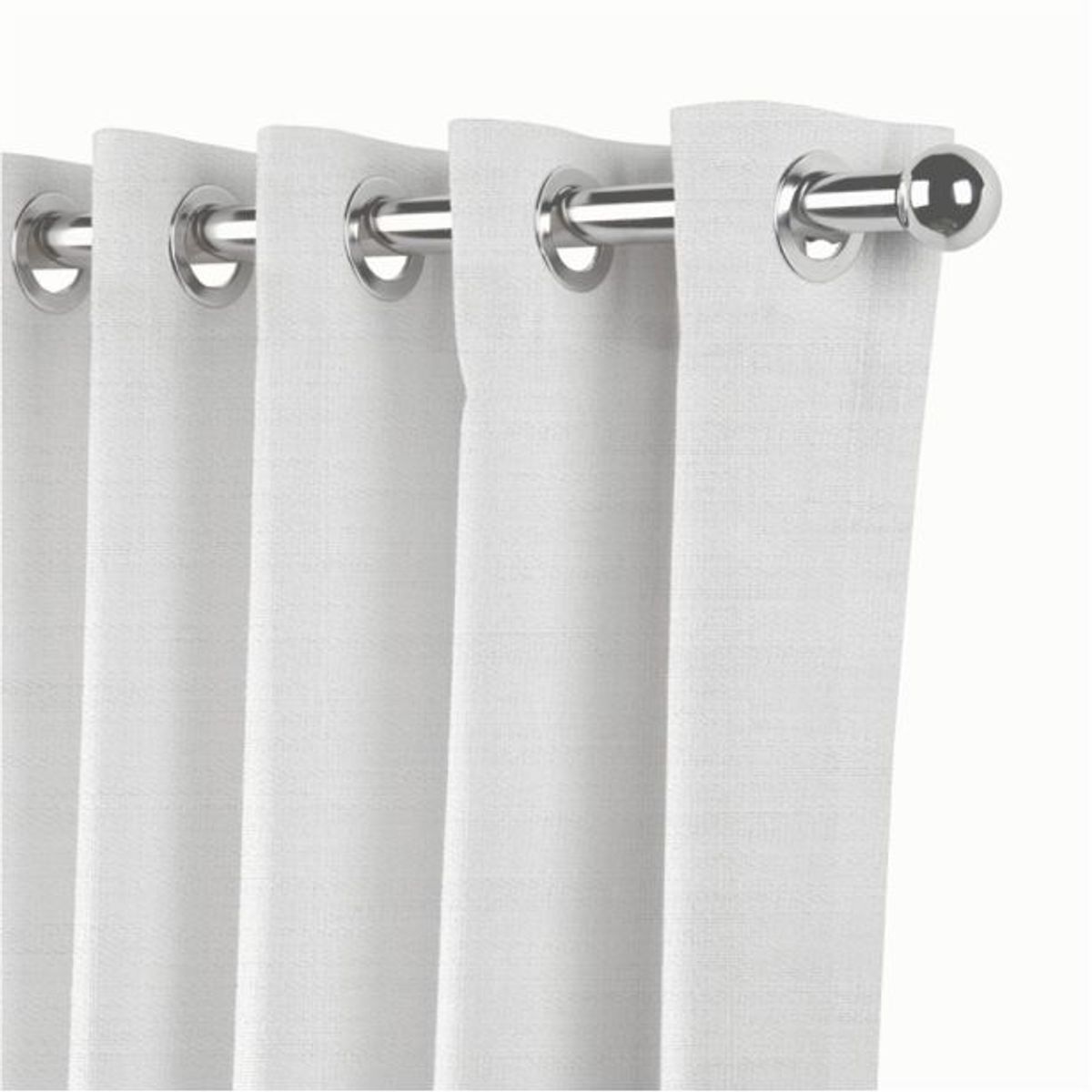 Cortina Voil Leda com Oxford 280x180cm Branco, marca Just Home Collection - Foto Principal