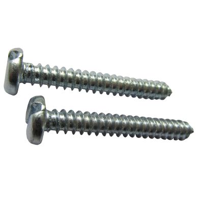 Parafuso 3,5x16mm Cabea Panela Rosca Auto Atarraxante Cromado 200 Peas