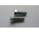 Parafuso 1/4x3/4" Cabeça Sextavada Rosca UNC Cromado 6 Peças