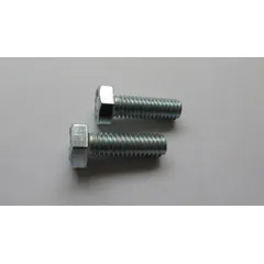 Parafuso 5/16x2" Cabeça Sextavada Rosca UNC Cromado 2 Peças