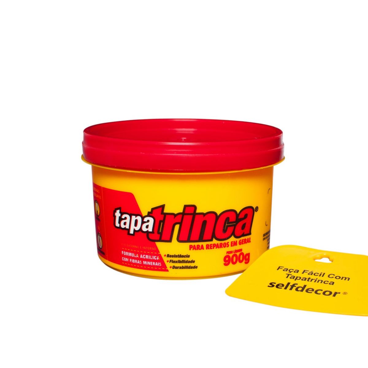 Massa Acrílica Tapatrinca 900g, marca Bricolar - Foto 2