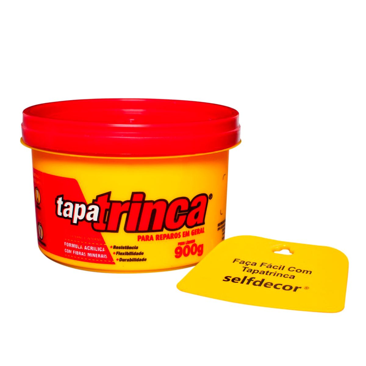 Massa Acrílica Tapatrinca 900g, marca Bricolar - Foto Principal