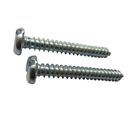 Parafuso 6,3x50mm Cabeça Panela Rosca Auto Atarraxante 200 Peças Cromado