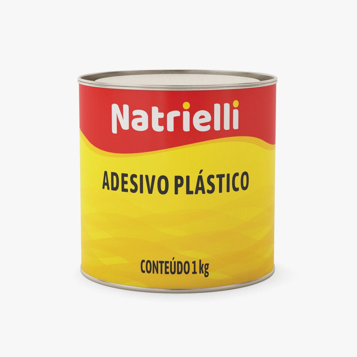 Adesivo Plástico Cinza 1kg, marca Natrielli - Foto Principal